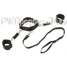 Bondage Collection Collar and Wristbands One Size