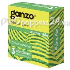Ультратонкие презервативы Ganzo Ultra thin